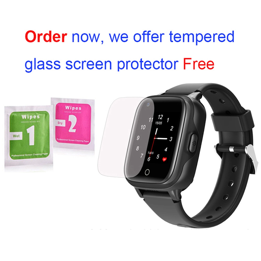 China factory 4G IP67 waterproof Child GPS Tracker Smart watch with Free Global Video Call Safety zone set up for Kids Personal Security Monitor D31C