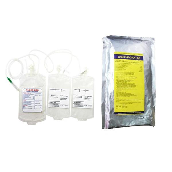 Surgical Cpda-1 Triple Blood Bag