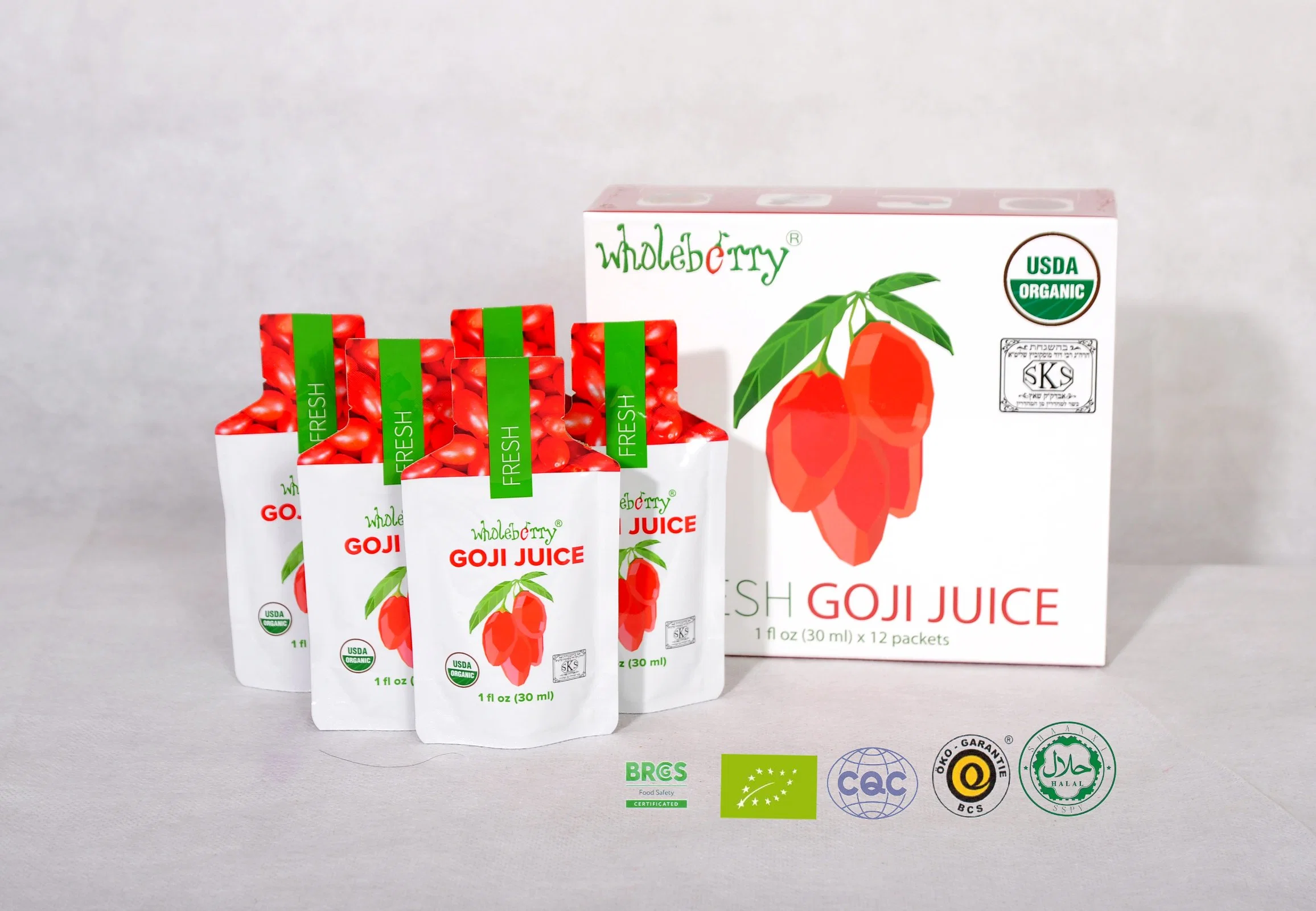 BCS Certified Ningxia Factory Juji Berry عصير هريس