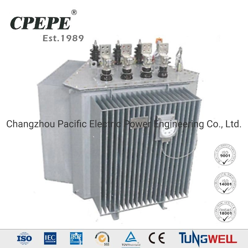 Low Voltage Oil-Immersed Distribution Transformer for Metro/Power Plant with ISO, CE