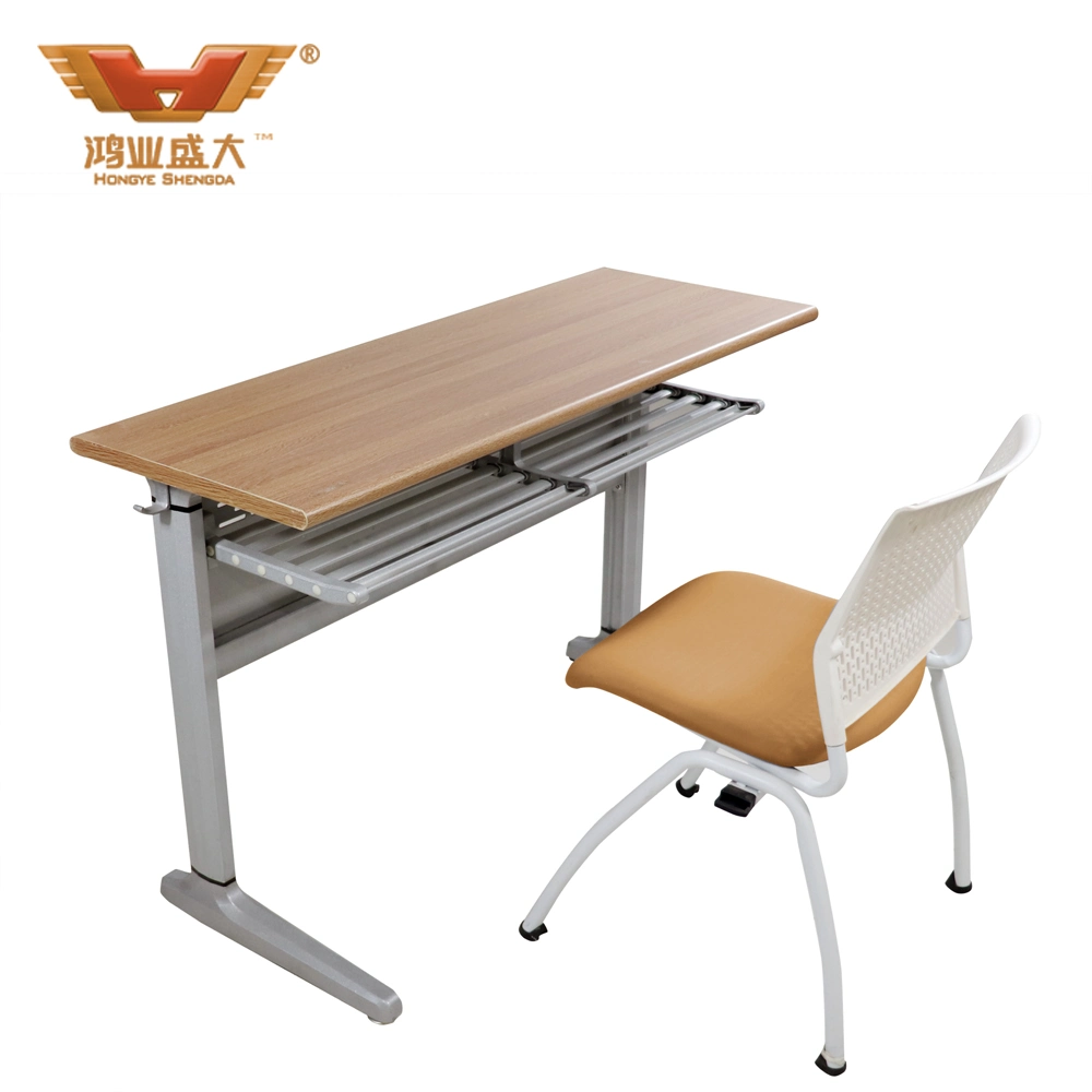 Klassenzimmer Doppel 2 Schüler Tisch und Stuhl Schulmöbel Set