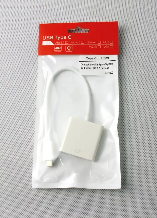 USB3.1 Tipo C para el adaptador HDMI para Apple MacBook