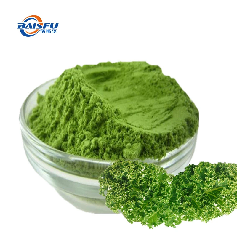 Organic Kale 100% Pure Green Natural Organic Vegetable Powder Organic Health Care Food and Cosmetic Grade