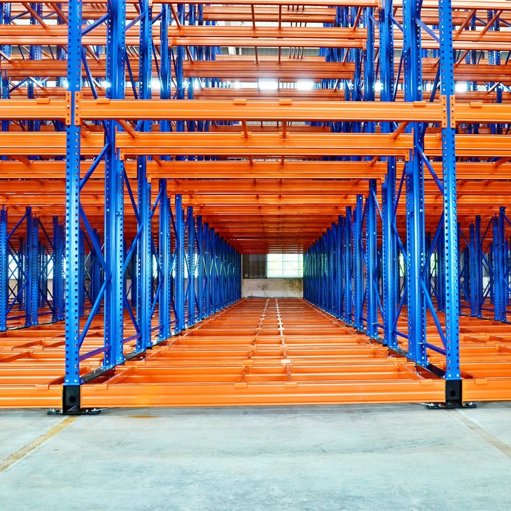 Movable Warehouse Racking with Floor Guide Rail Track