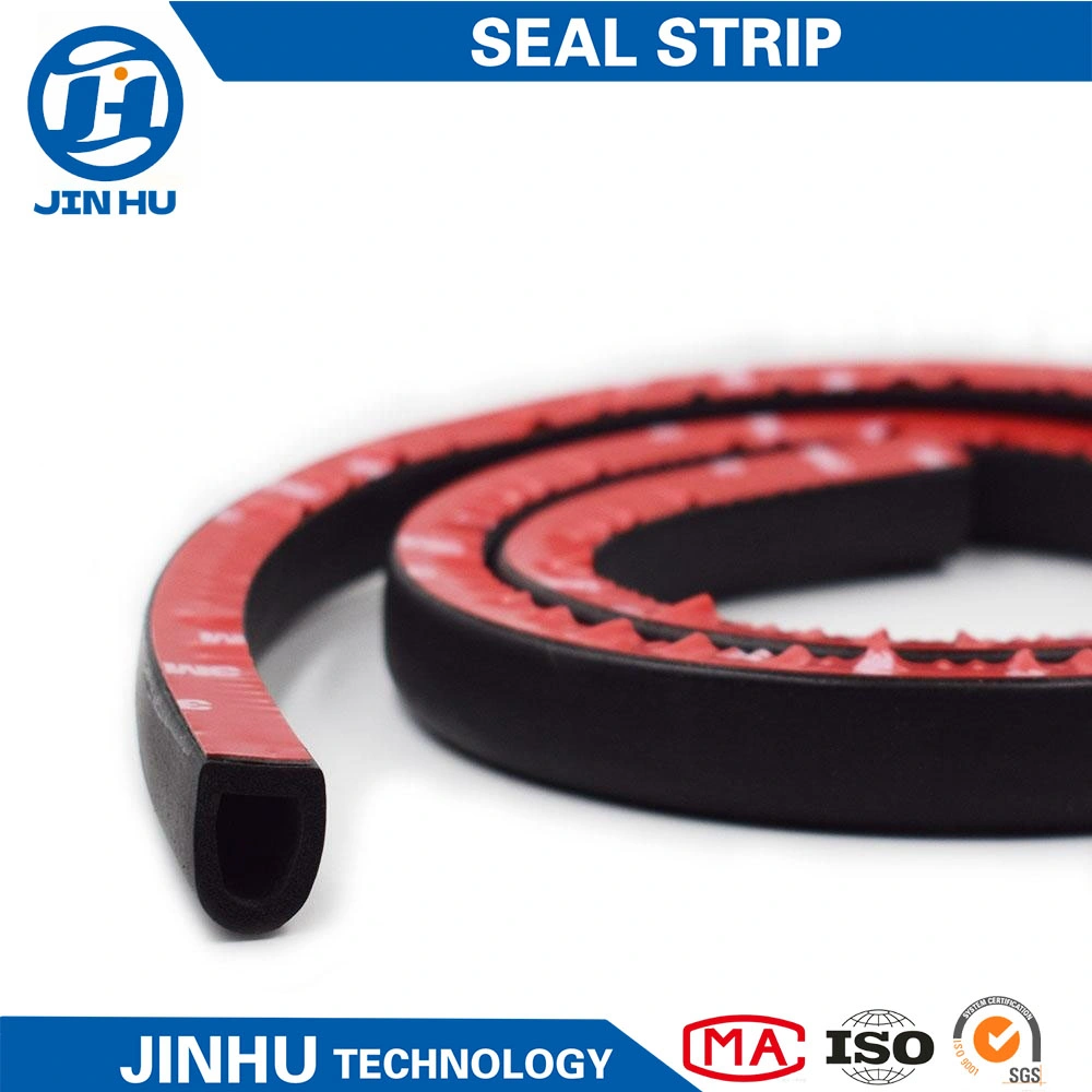 Foam Extrusion EPDM Self-Adhesive and Flexible Window Door Seal Rubber Seal Strip (OEM support)