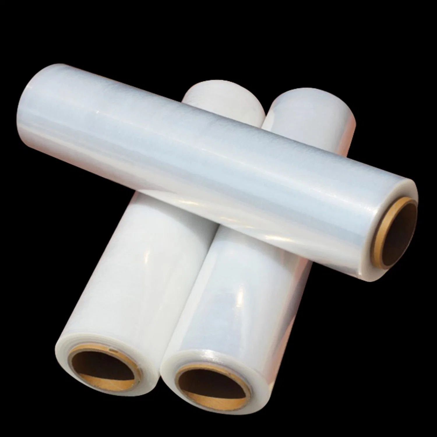 100% New Material PE Stretch Film Clear Hand Plastic Packaged Roll Laminating Stretch Film