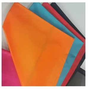 Custom 50d*50d Polyester Woven Fabric Taffeta with Foil Print for Gatment Fabric