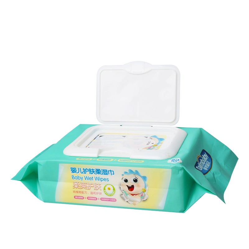 Comfortable and Unscented Baby Wet Tissue