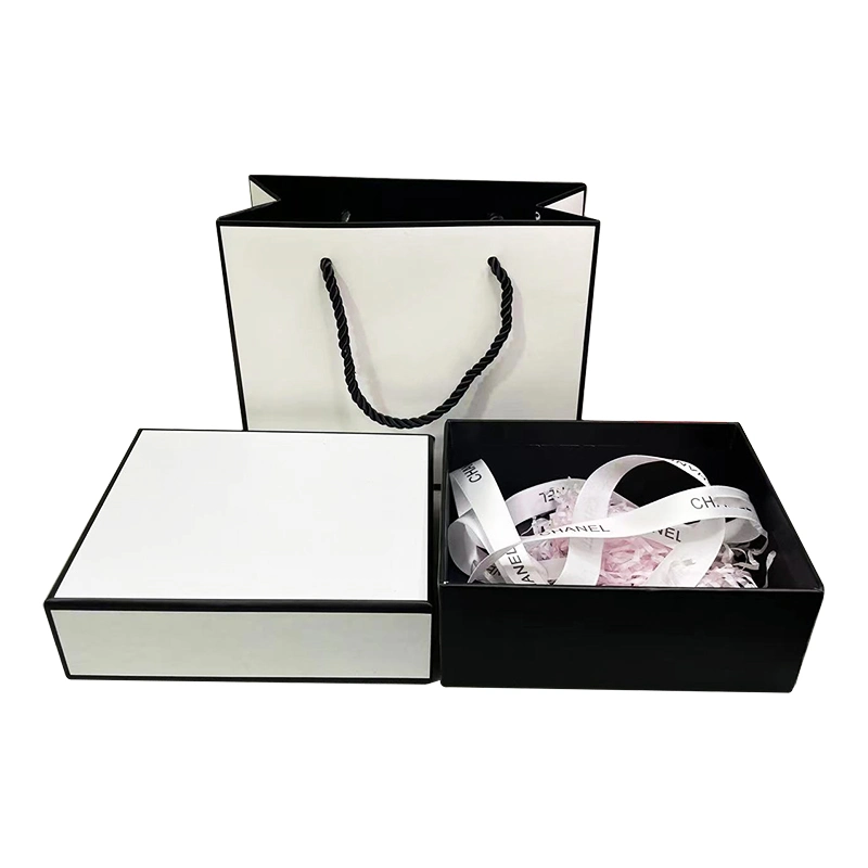 Custom Logo Luxus Spezielle Papier Verpackung Karton-Boxen Kosmetik Make-Up Hautpflege-Paket Geschenkbox mit Geschenktüte