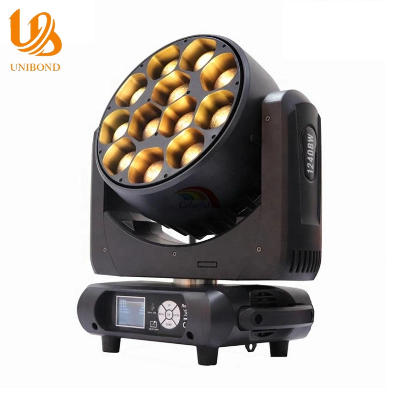 High quality/High cost performance  12X40W Pixel Zoom RGBW 4in1 LED Moving Wash Light