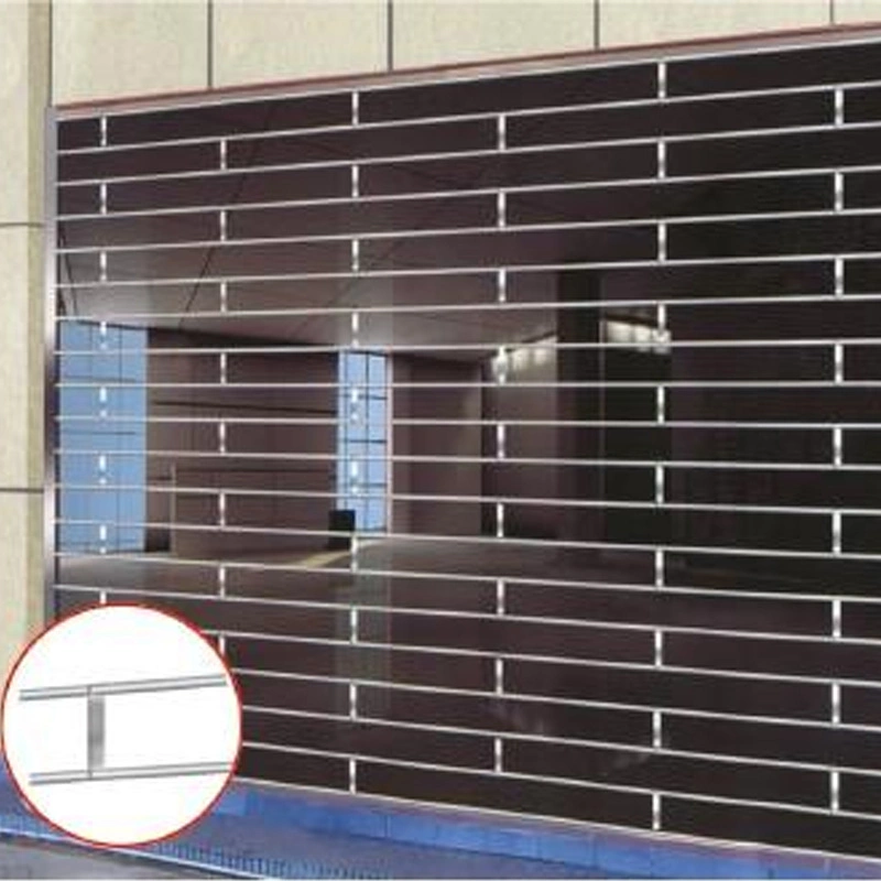 Support Custom Polycarbonate Roller Bank Security Rolling Front Grill Shutter Doors