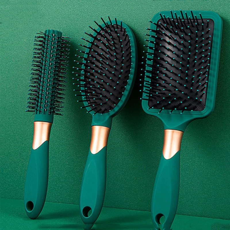 Professional salon Outils usine étiquette privée coussin d'air de cheveux enchevêtrés Brosse de massage