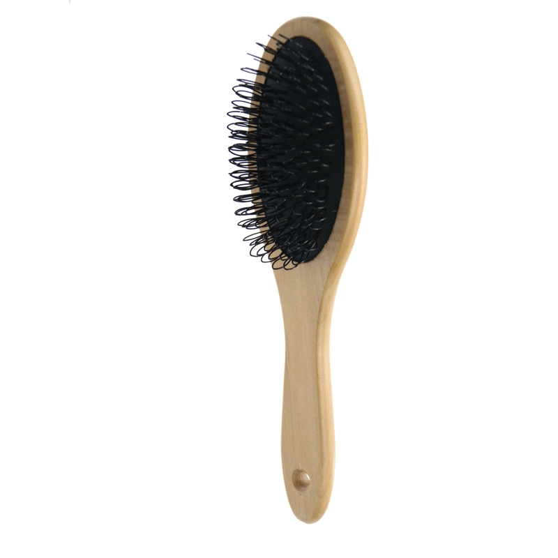 Top Quality Loop Bristle Custom Logo Professional Wooden Detangling Hair Brush