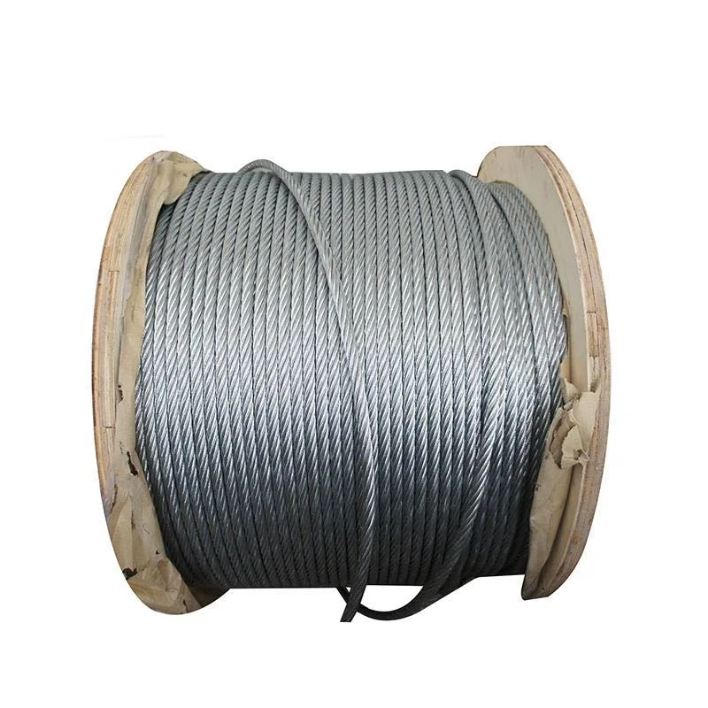 Steel Cable Steel Wire Rope 30mm 6X36+Iwrc Ungalv and Galv CCS 22mm