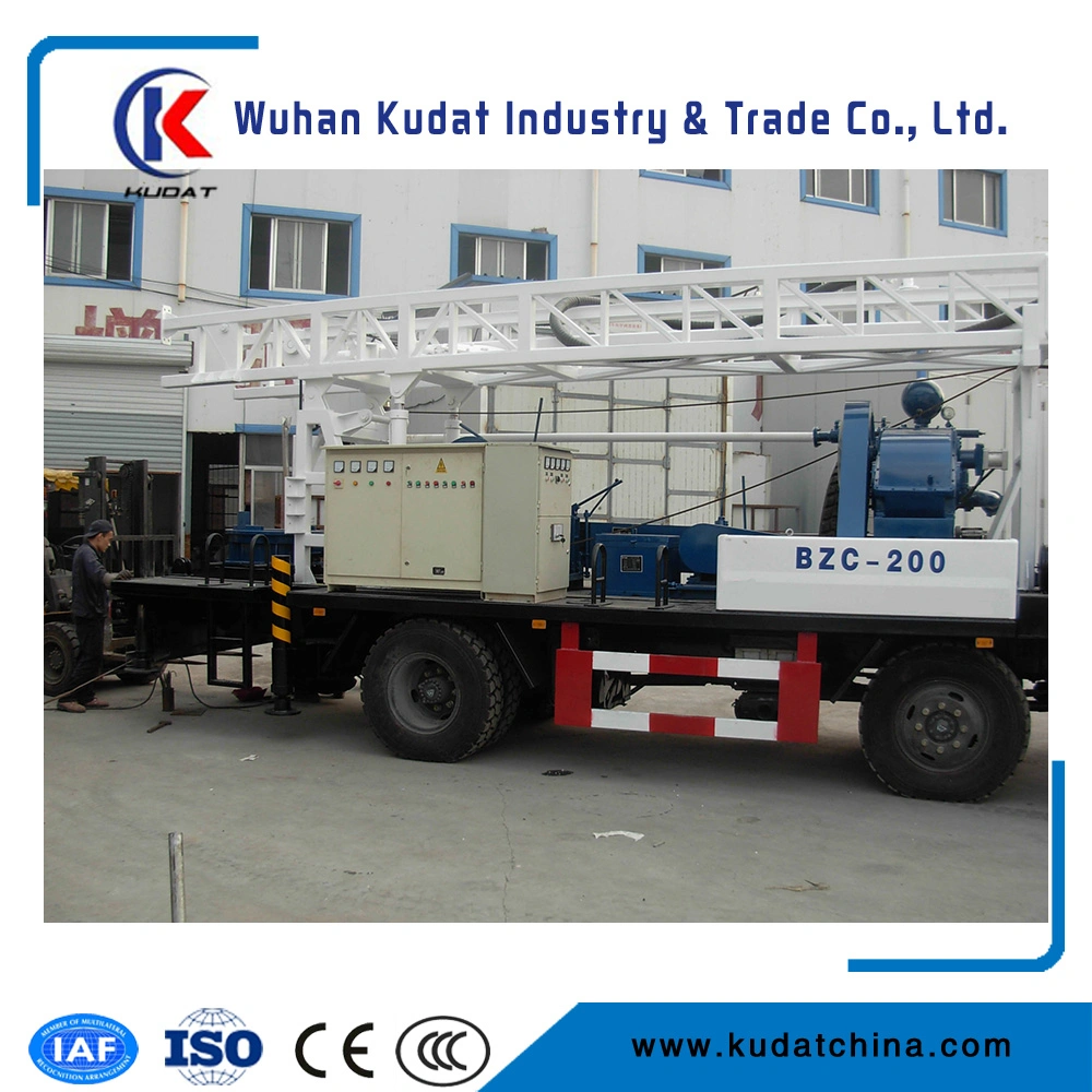 Truck Mounted Water Well Drilling Machine BZC-200