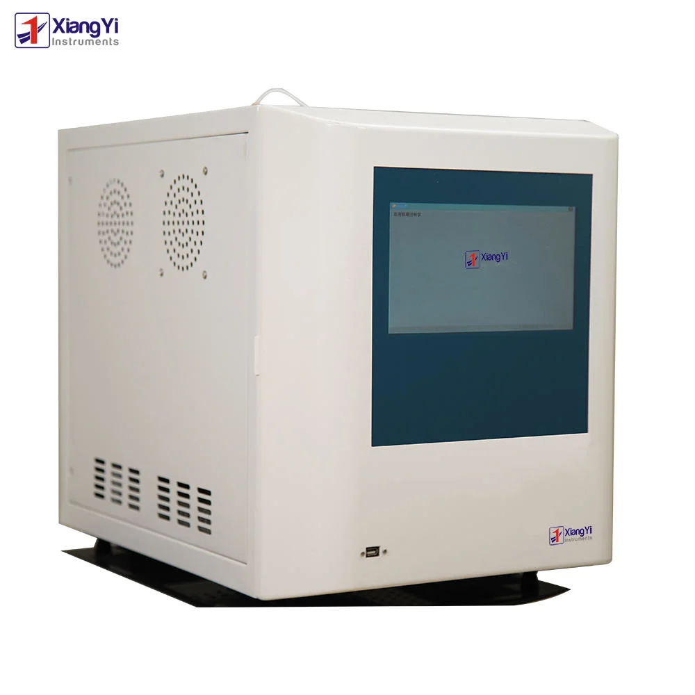 Analisador de carbono orgânico total de grande amplitude, analisador de COT de água residual com ecrã de toque