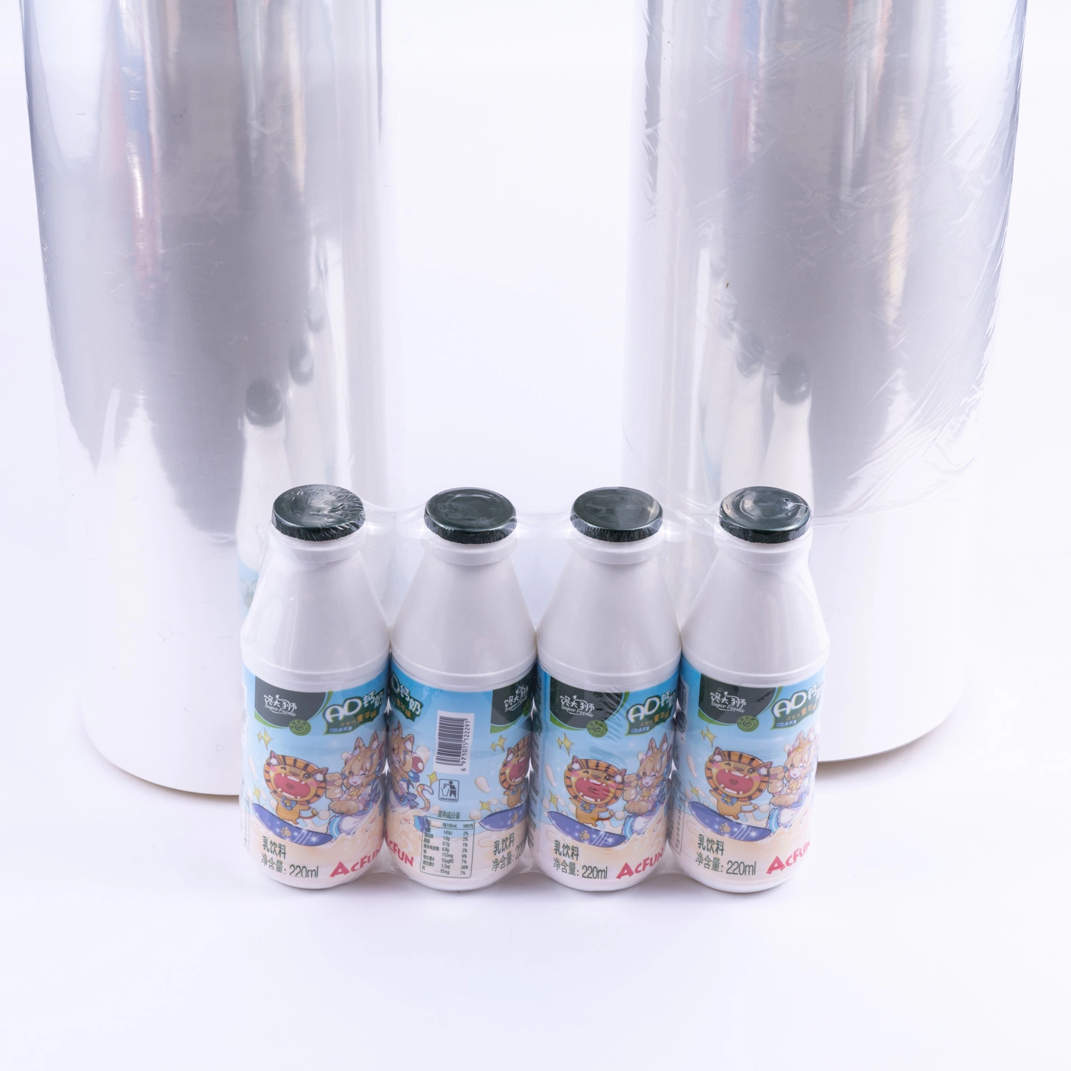 Clear POF Heat Shrink Film Bag Custom Transparent Blow Molding Moisture Proof Soft Packaging Film Custom