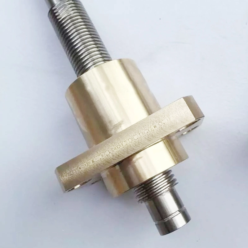 CNC Router Precision Rolled/Ground Linear Motion Ball Screw T8 T10 T12 Stainless Steel