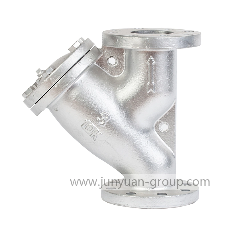 DN15~DN250 Acero inoxidable 304 brida y-Strainer, DN100 brida Tipo y Strainer