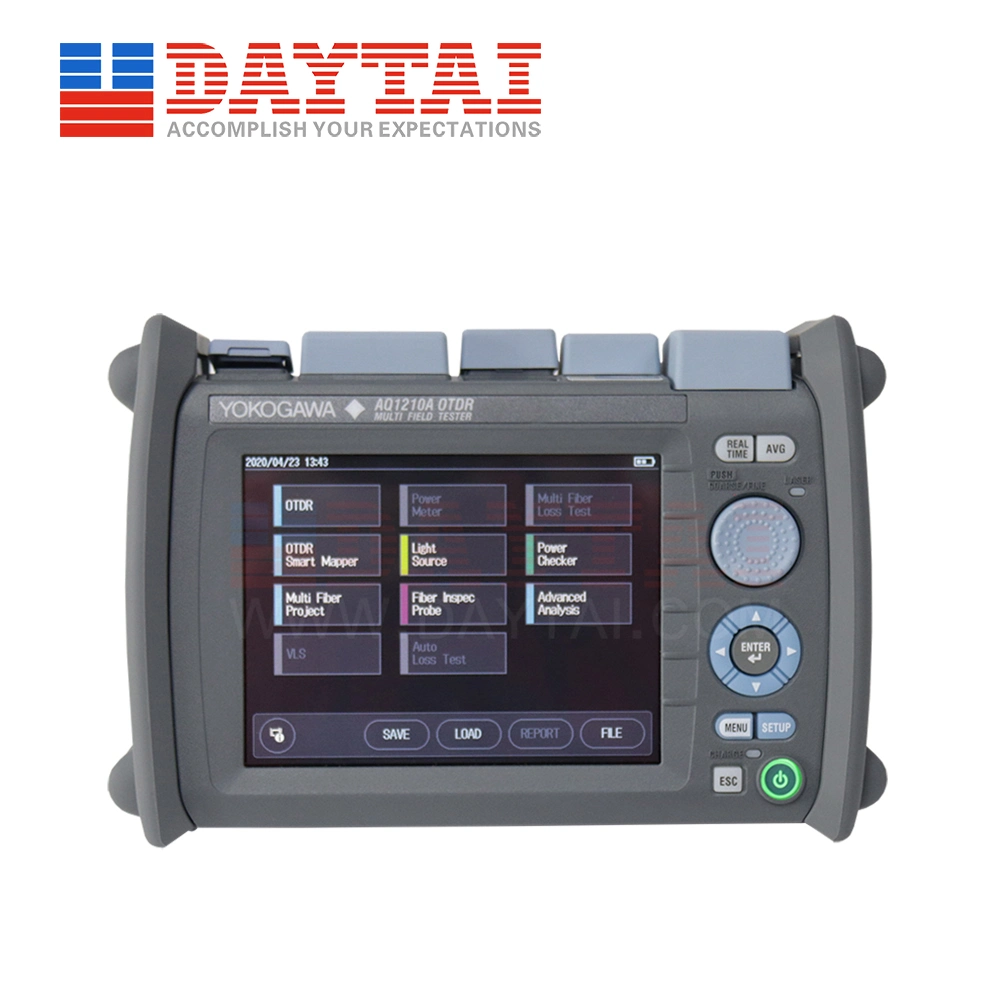 Exfo Aq1210 Máquina OTDR Yokogawa Pon Probador OTDR con pantalla táctil