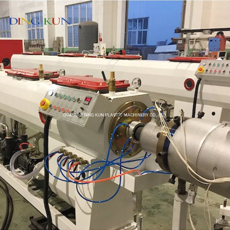 HDPE PE PPR Rohrmaschine / HDPE Rohr Extrusion Produktion Maschinenlinie / PE Wasserrohr, das Maschine / PE herstellt Kunststoffextrusion Für Rohre