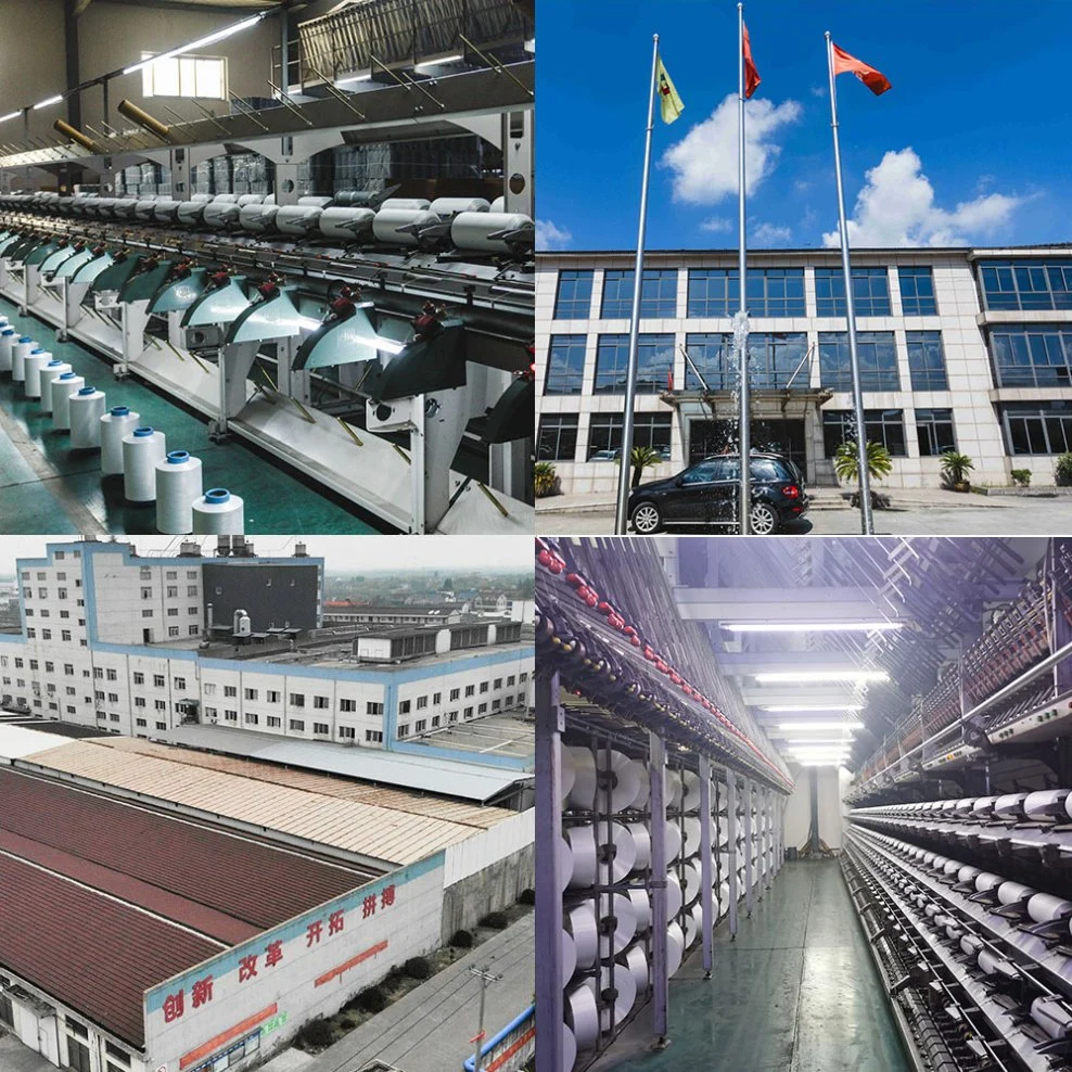 China Hersteller GRS recyceltes Polyester und Nylon Garn zum Stricken Und Weben