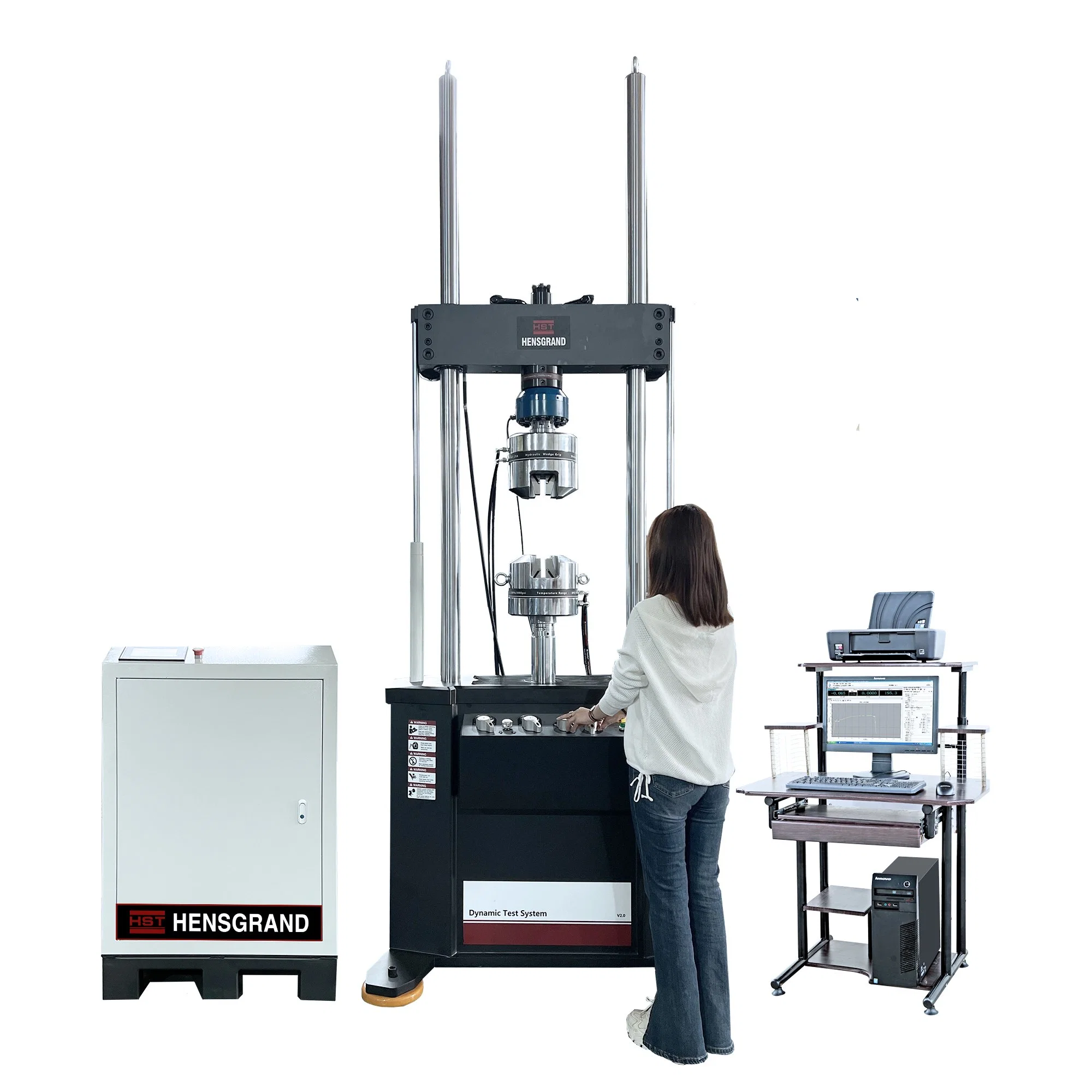 Servo Hydraulic Dynamic and Static High Frequency Fatigue Testing Machines