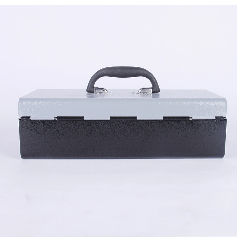 17'' Steel Tool Box with Metal Latch and Plastic Handle