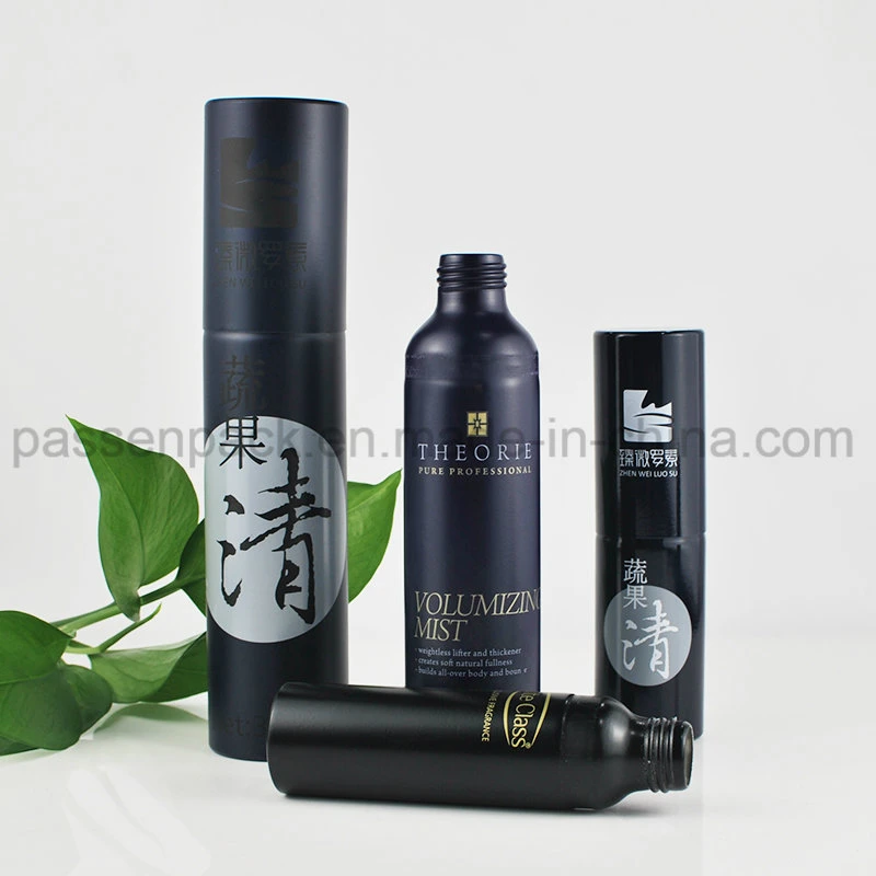 Aluminum Bottle Cosmetic Packaging Black Bottle Perfume Bottle Daily Using