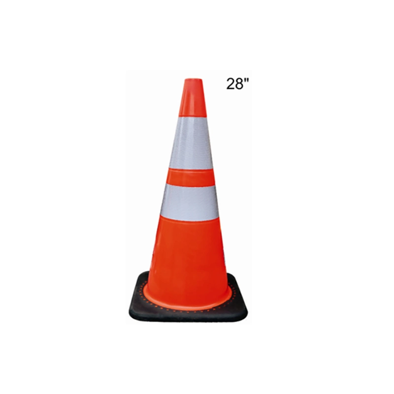 90cm Orange Traffic Cone Flexible PVC Road Safety Cones