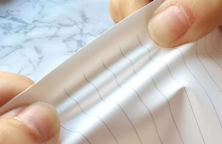 New Technological Notebook Made of Synthetic Paper