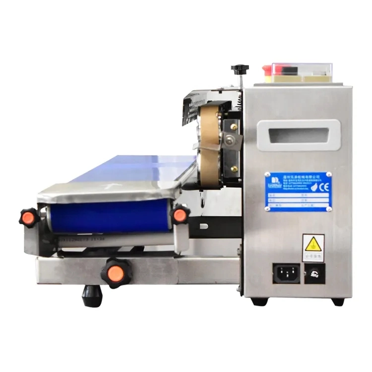 Semi Automatic Continuous Aluminium Foil Bubble Tea Sealing Sealer Machine