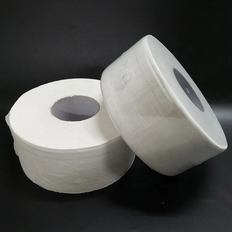Пакеты Jumbo Frame рулон ткани 2 Ply туалетной бумаги в ванной комнате ткани
