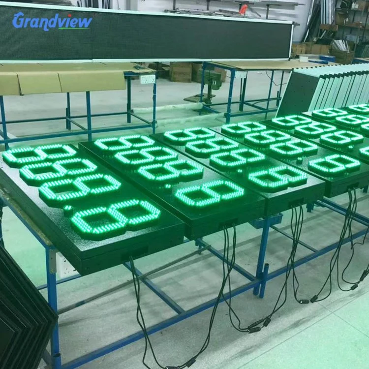 Retail LED Digital Gas Price Sign LED Station Sign Electronic Equipment