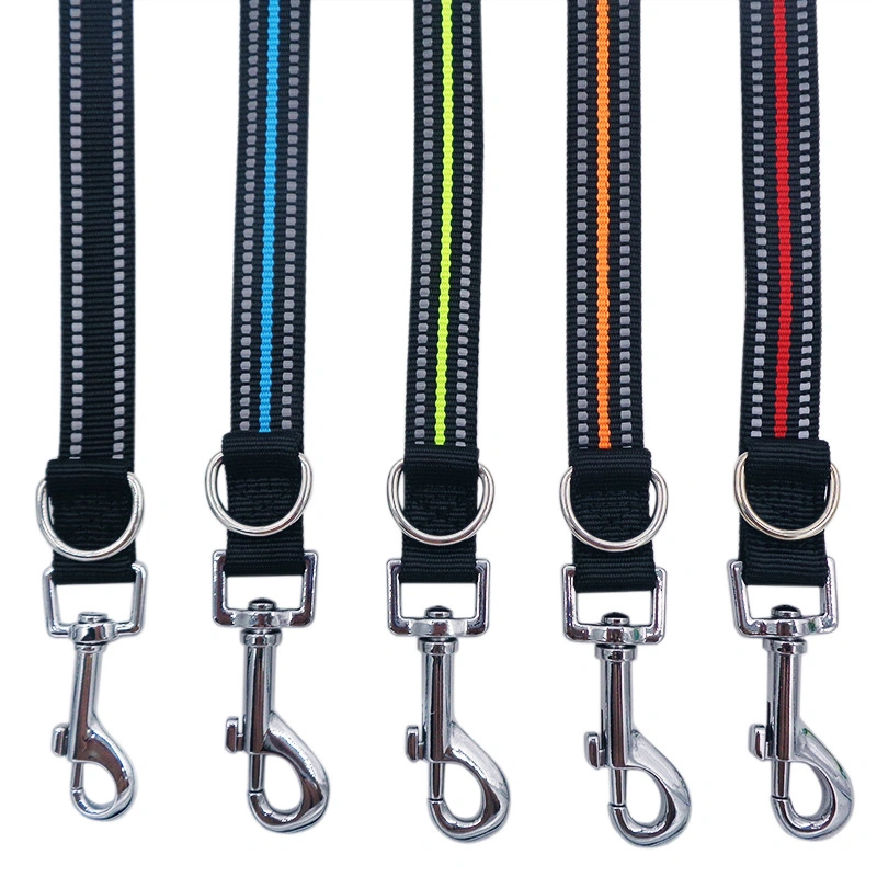 Leash الحرير التأملي الأصفر، Leash الكلب، Reflective Pet Products