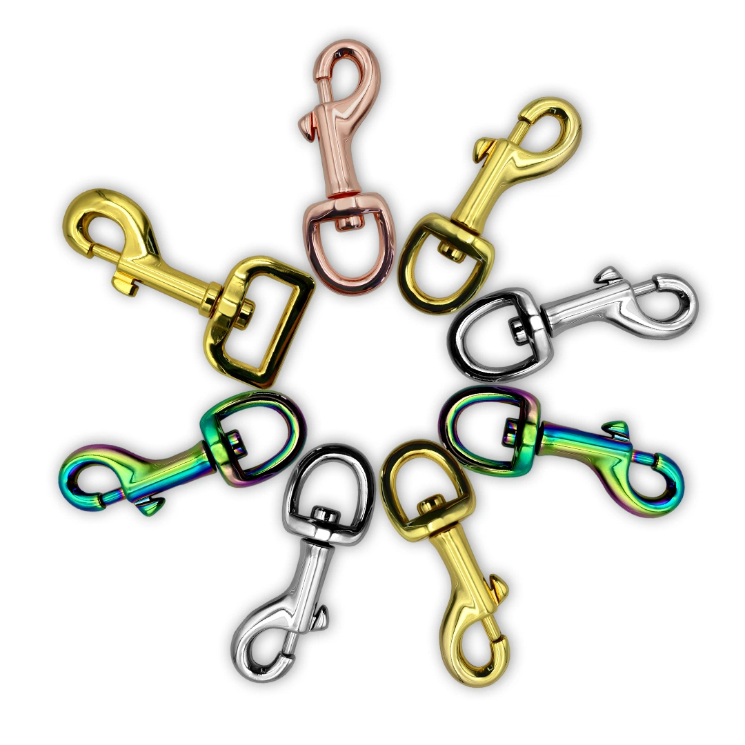 High quality/High cost performance  Handbag Accessories Swivel Metal Dog Snap Hooks for Dog Leashes