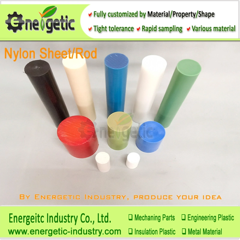 Hohe Geradheit Nylon6 Kunststoffstangen Polyamid Mc Nylon Stange, Nylon Bar, Nylon Blöcke, Nylon Kunststoff Blöcke, Nylon Stange, Nylonstange, PA-Platte, Mc Nylonstange