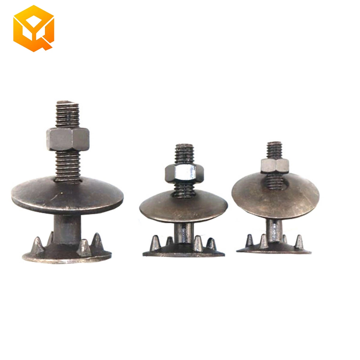 Square Neck Round Head Elevator Bolt for Hinges, Brackets - Fasteners