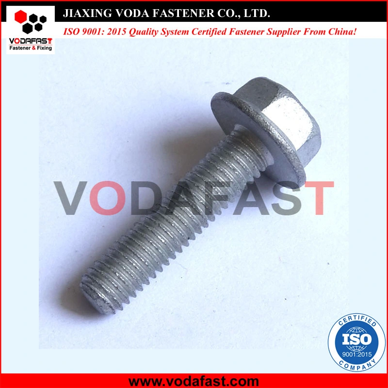 Vodafast DIN 6921 Hex Flange Bolts Class 8.8 Zinc Plated