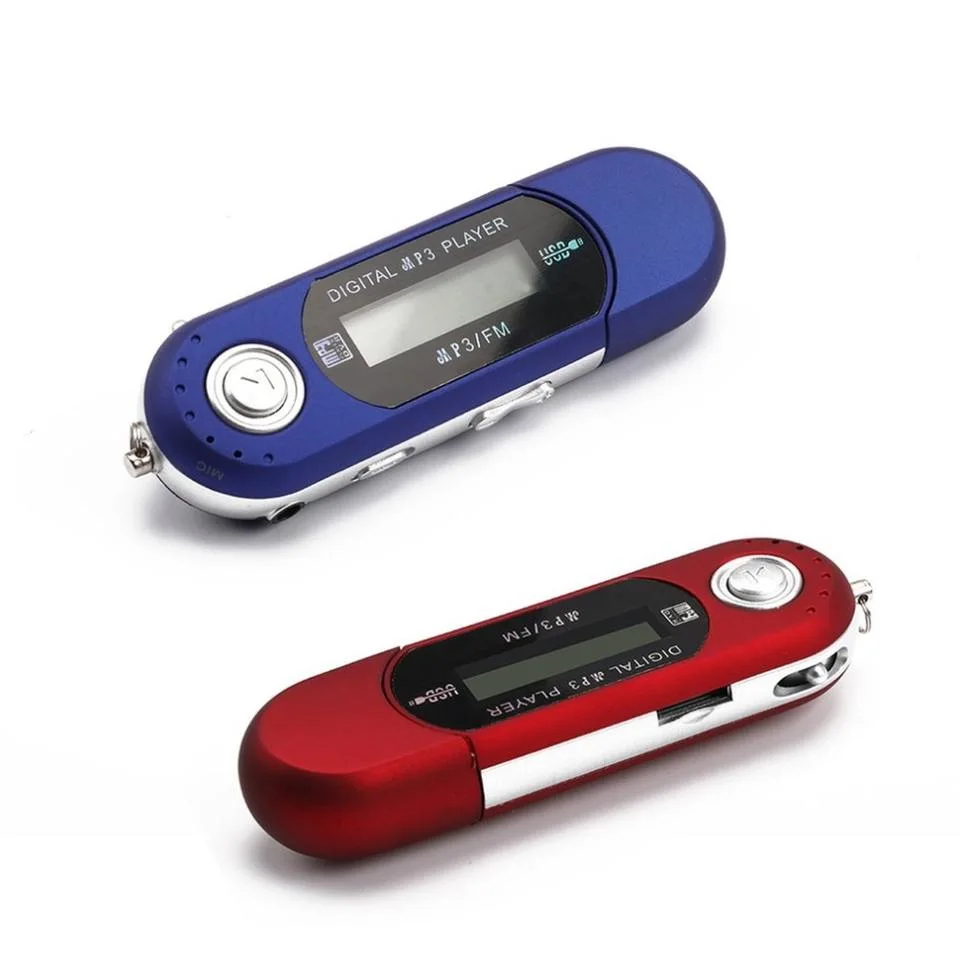 Ausstellbare Flash MP3 Player mit USB-Anschluss