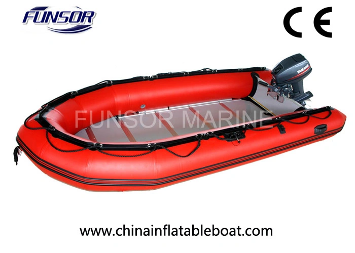 Foldable Inflatable Fishing Boats with Outboard Motor for Speed Sport