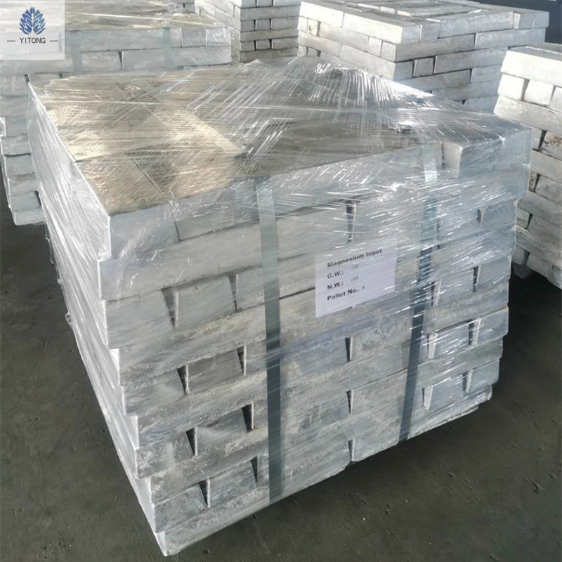 High Purity Magnesium Ingot Extrusion Silver Metal Appearance Professional Magnesium Ingot 99.98 Fast Shipping