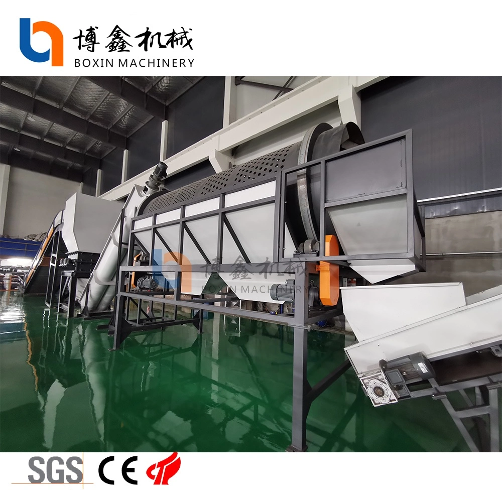 Plastic Pet Crusher Granulator Washing and Recycling Recycling Line Pet Flakes Hot Washing Line