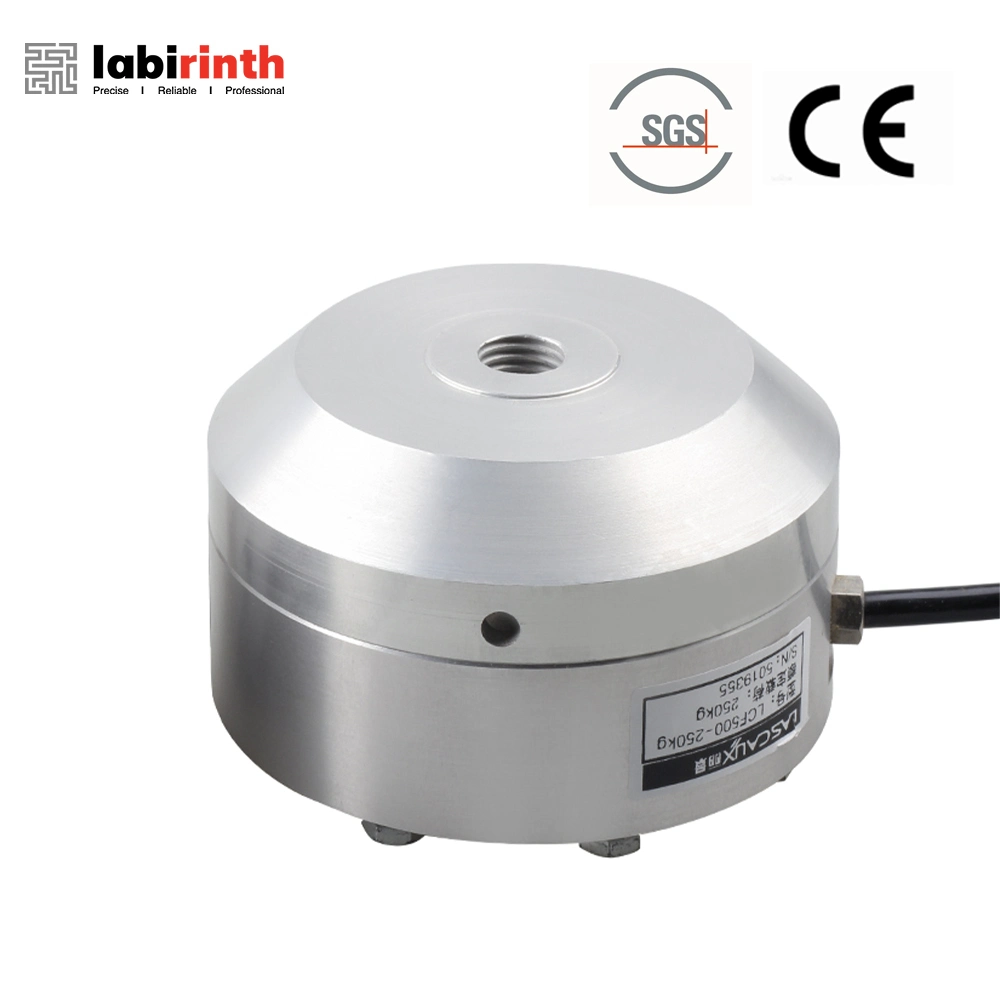 Lcf500 Low Profile Digital Pancake Tension Load Cell Sensor Weight Force Transducer Dynamic Weighing Devices