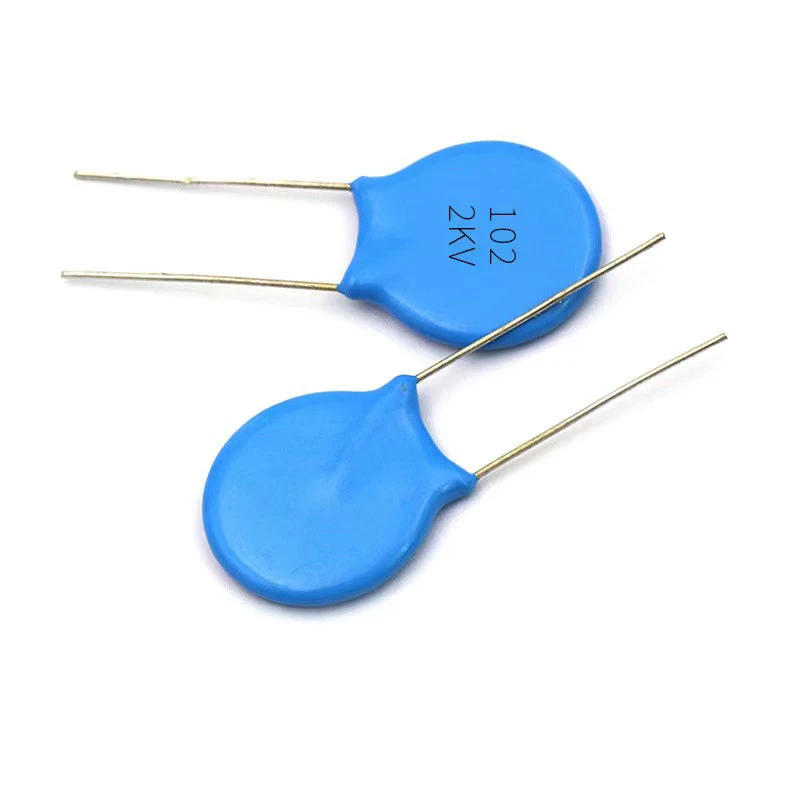 Super Power Electrolytic Disc High Voltage 101K 1kv 15kv 221K Metallized Lighting Ceramic Capacitor