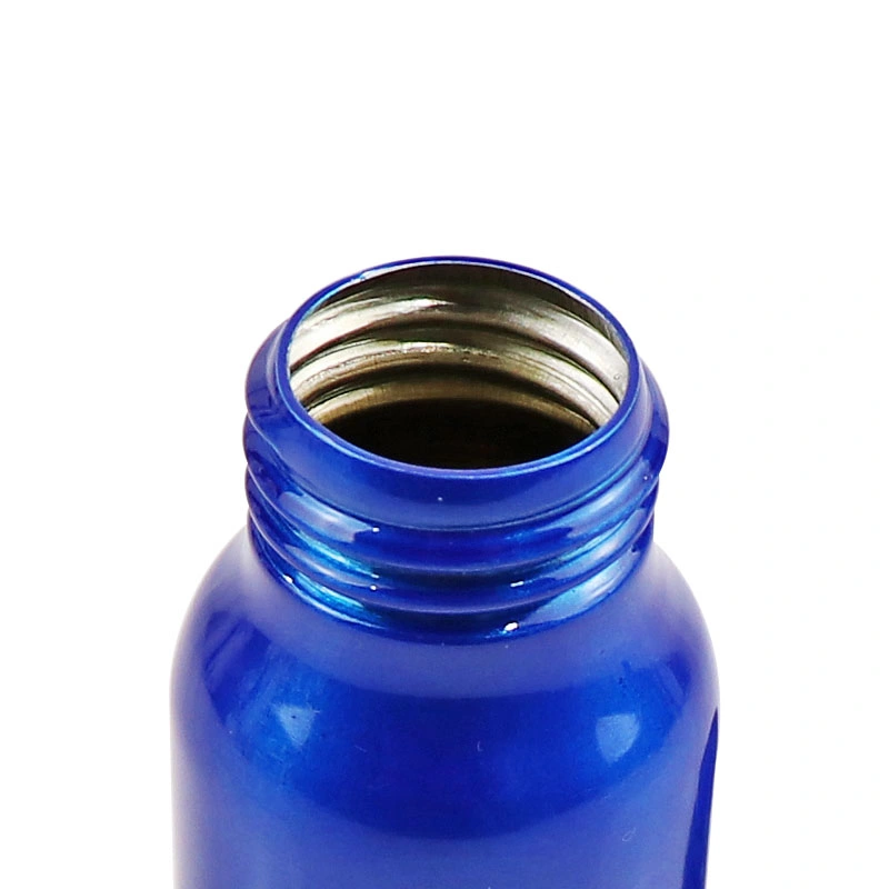 50ml azul personalizados funcionais garrafa de bebida de embalagens de alumínio