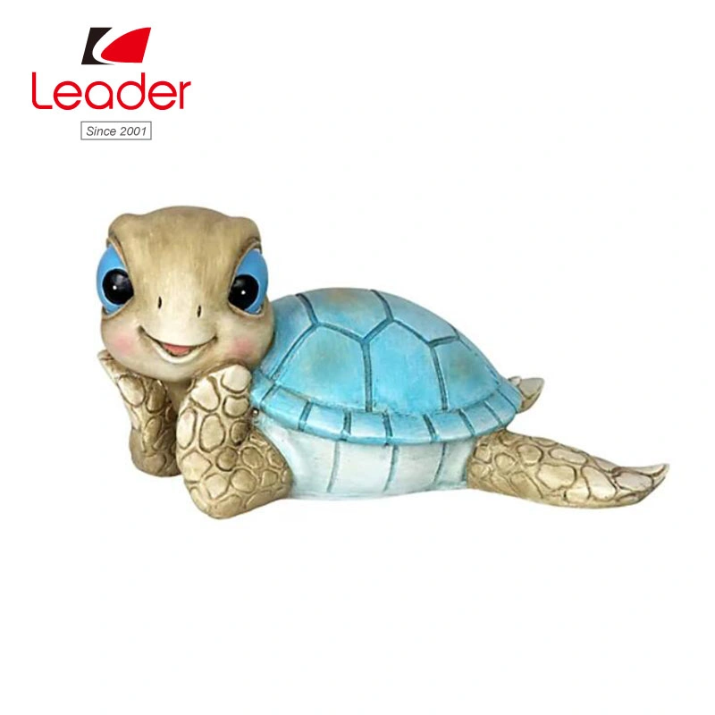 Sunning Beach Turtle Decor Garden Statue Outdoor Decoration Pation Decoration