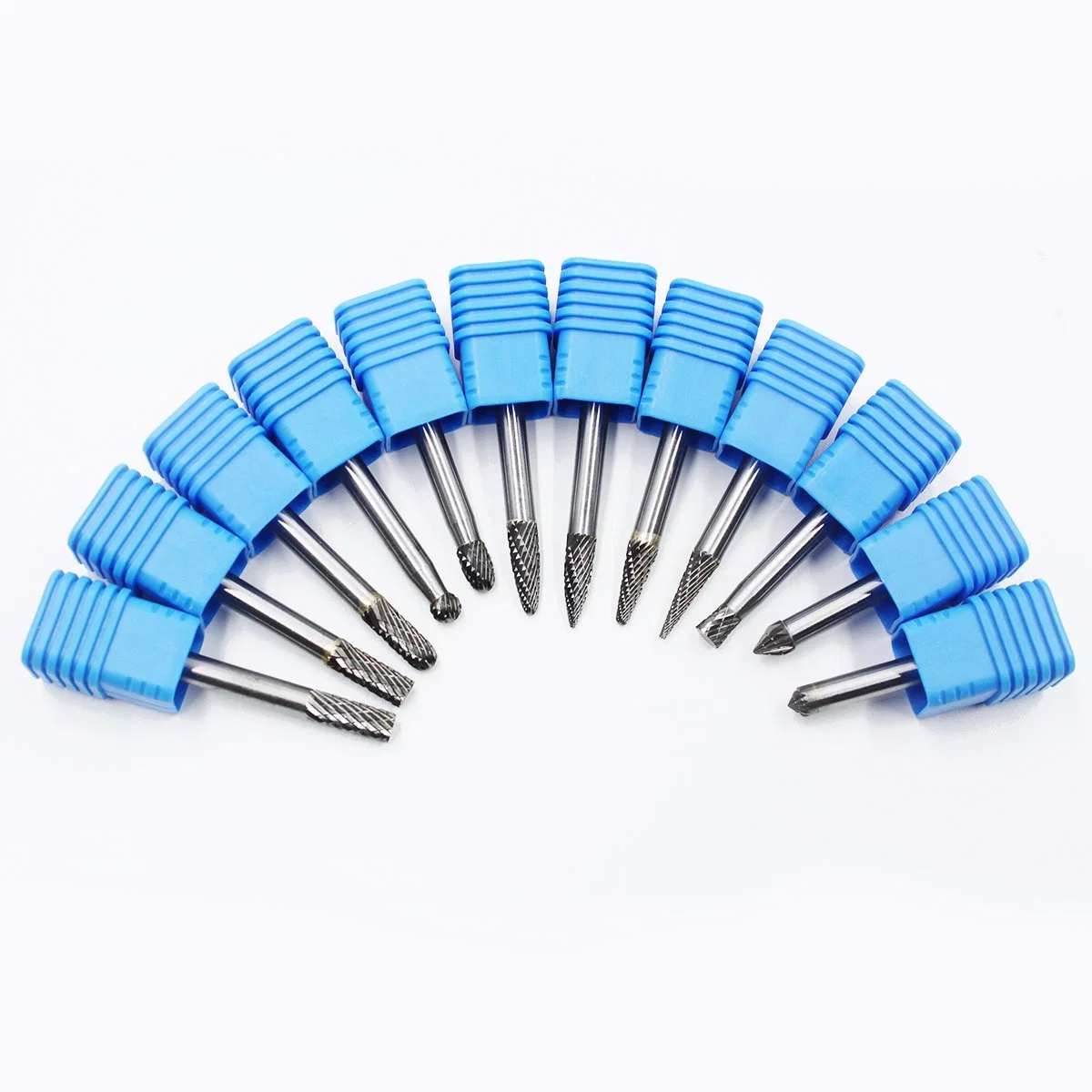 1/8 Shank Single Cut Files Hra85 Rotary Tool Accessory Drill Chucks Accessories Tungsten Carbide Burr Set