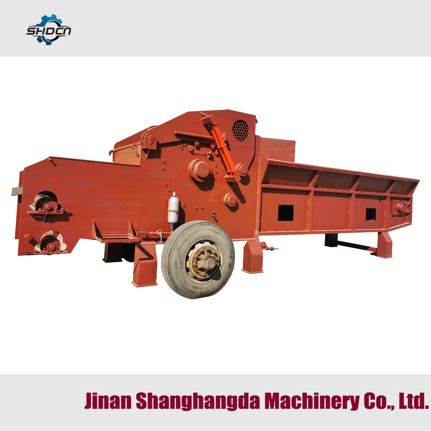 China Forestry Tree Branch Cutting Machine Electric Drum Wood Chipping Machinery Hot Sale