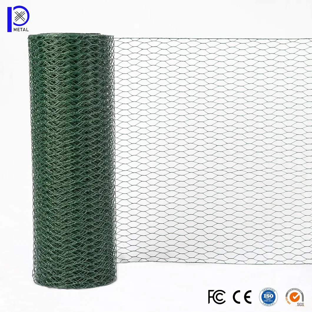 Pengxian White Plastic Chicken Wire China Manufacturers 3/8 Inch 10mm Width Hexagonal Chicken Wire Mesh Used for 8&times; 10 Hexagonal Gabion